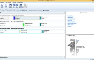 Paragon Drive Copy Professional screenshot 1