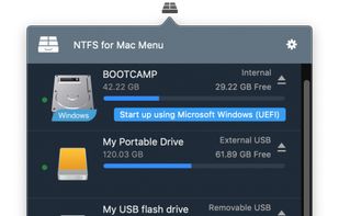 Paragon NTFS for Mac OS X screenshot 1