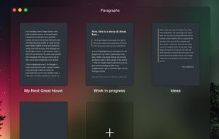 Paragraphs screenshot 1