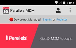 Parallels 2X MDM screenshot 1