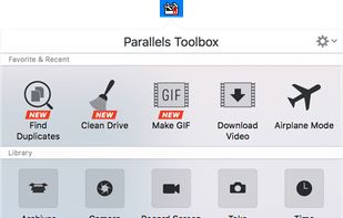 Parallels Toolbox screenshot 1