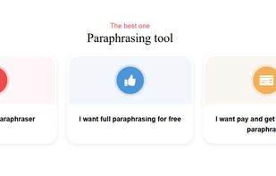 Paraphrasetools.com screenshot 1