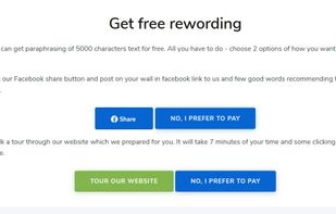 Paraphrasetools.com screenshot 1