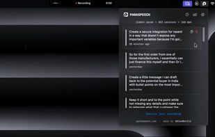 Paraspeech screenshot 2