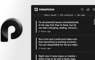 Paraspeech screenshot 1