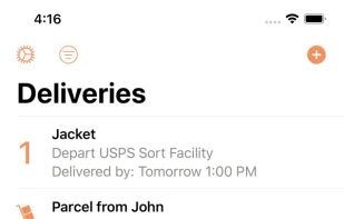 Parcel screenshot 1
