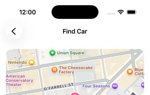 Find your car instantly.