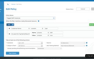 PMC Policy Engine

Use the policy engine to read instance metadata like tags, server names, locations, or accounts. ParkMyCloud will assign parking schedules and user access based on these criteria.