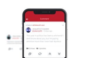 Parler screenshot 1