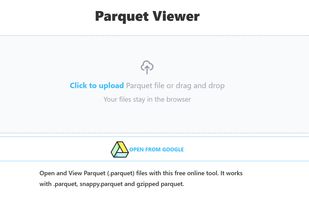 Parquet Data Viewer screenshot 1