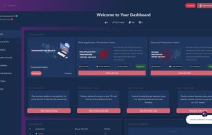 Parrot CTFs Main Dashboard