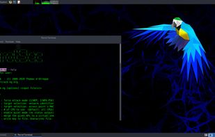 Parrot Security OS screenshot 1