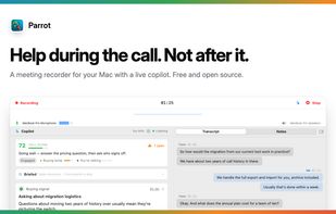 Help during the call, not after it.