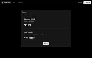 Parse & Pack screenshot 2