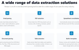 Parseur.com screenshot 1