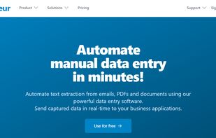 Parseur.com screenshot 2