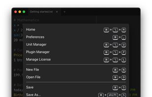Many keyboard shortcuts are supported.