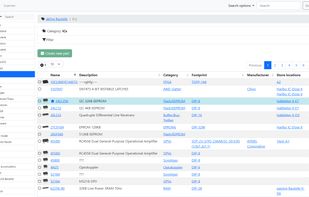 Part-DB screenshot 1