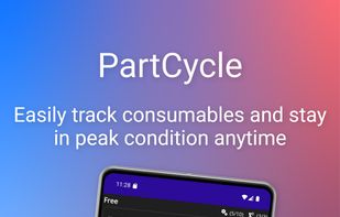 PartCycle - Easily track consumables and stay in peak condition anytime