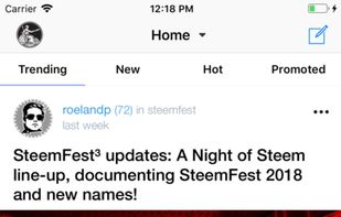 Partiko screenshot 2