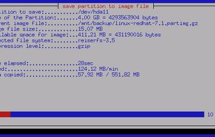 Partimage screenshot 3