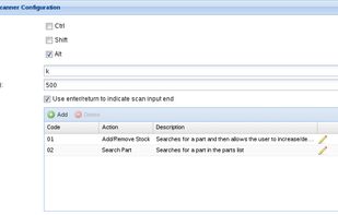 Barcode Scanner Configuration
