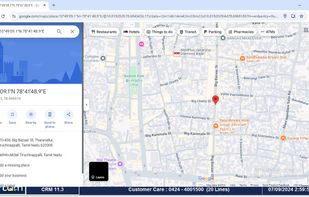 Staff Tracking (Map View)