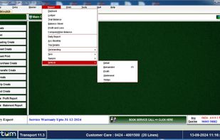 Transport Software Dashboard