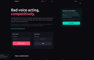 partydub homepage