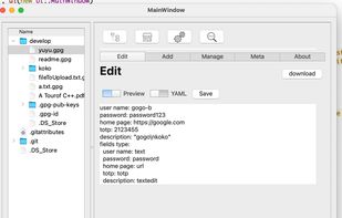 Pass Simple screenshot 1