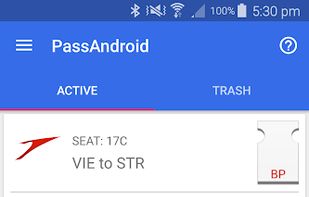 PassAndroid screenshot 1