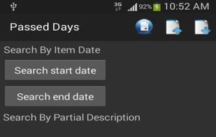 Passed Days screenshot 1