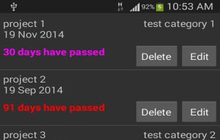 Passed Days screenshot 1