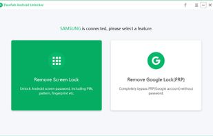 PassFab Android Unlocker screenshot 1