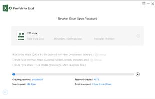 PassFab for Excel screenshot 3
