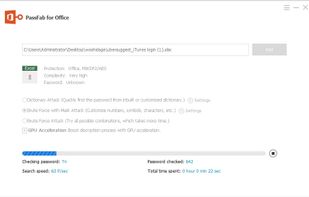 PassFab for Office screenshot 1