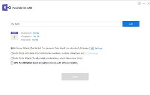 PassFab for RAR screenshot 1