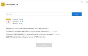 PassFab for ZIP screenshot 1