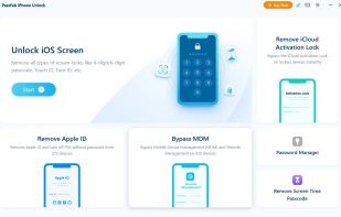 PassFab iPhone Unlocker screenshot 1