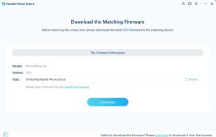 PassFab iPhone Unlocker screenshot 3