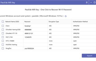 PassFab Wifi Key screenshot 1