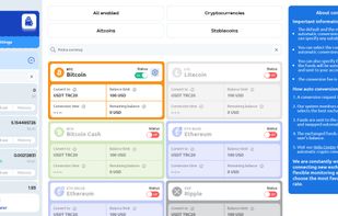 PassimPay Automatic Conversion