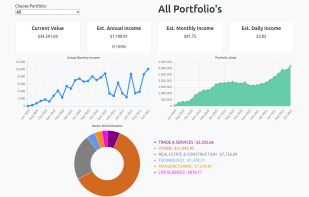 Passive Income Tracker screenshot 1
