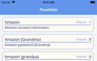 PassMemoPad screenshot 1