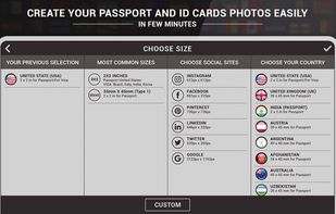 Passport Size Photo Maker screenshot 1