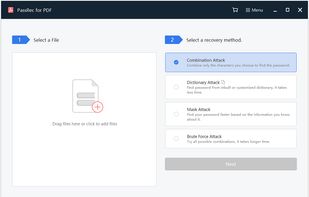 PassRec PDF Password Recovery screenshot 1