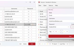 Passtable screenshot 1