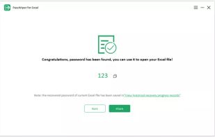 PassWiper for Excel screenshot 2