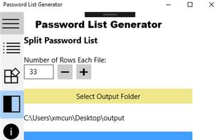 Password List Generator screenshot 2