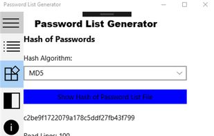 Password List Generator screenshot 1
